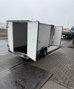 Gesloten VDM aanhanger 300x150x150 met zijdeur en neuswiel, Ophalen, Zo goed als nieuw