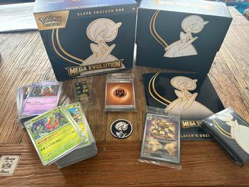 Pokémon Mega Evolutions ETB bulk + Alakazam Promo SEALED! beschikbaar voor biedingen