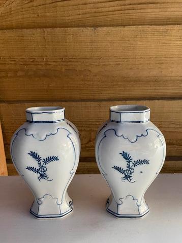 Delfts Blauw vaas Set van 2 beschikbaar voor biedingen