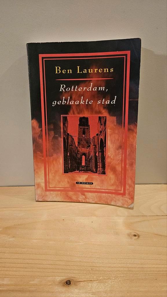 Rotterdam, geblaakte stad, Boeken, Oorlog en Militair, Gelezen, Tweede Wereldoorlog, Ophalen of Verzenden