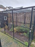 Aluminium volière van draadpanelen, Dieren en Toebehoren, Ophalen, Gebruikt, Aluminium, Volière