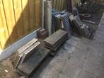 Tegels boordstenen bandjes e.d, Ophalen, Gebruikt, 10 m² of meer, Beton