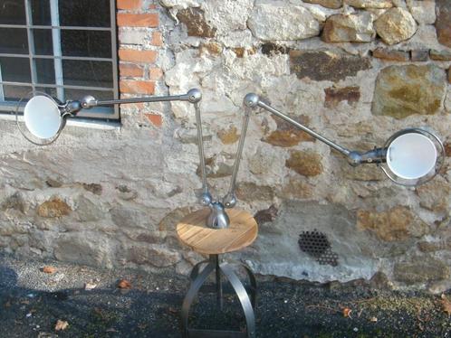 Jielde - 1950's vloerlamp in uitmuntende staat, Huis en Inrichting, Lampen | Vloerlampen, Zo goed als nieuw, 100 tot 150 cm, Metaal