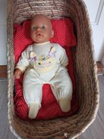 Poppen reismand  met mooie  Pop, Ophalen of Verzenden, Gebruikt, Babypop