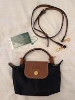 Longchamp mini zwart, Sieraden, Tassen en Uiterlijk, Tassen | Damestassen, Ophalen of Verzenden, Zo goed als nieuw, Zwart, Schoudertasje