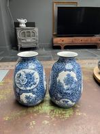 2 prachtige oude vazen (kaststel), Antiek en Kunst, Ophalen of Verzenden