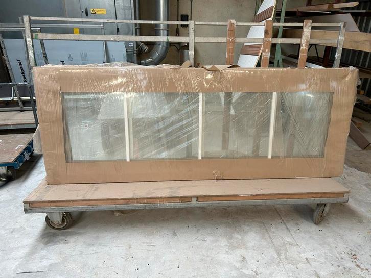 Ensuite deuren - 1 set (2 stuks), Doe-het-zelf en Verbouw, Deuren en Horren, Zo goed als nieuw, Binnendeur, 215 cm of meer, 80 tot 100 cm