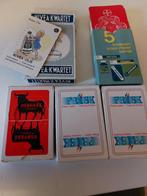Vintage speelkaarten en nivea kwartetspel, Verzamelen, Speelkaarten, Jokers en Kwartetten, Ophalen of Verzenden, Zo goed als nieuw