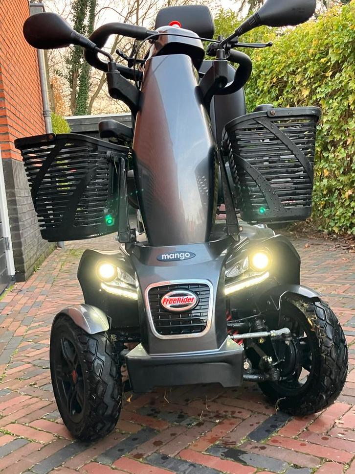 Mango FR-1 scootmobiel, bwjr 2022, bereik tot 120 km, Diversen, Brommobielen en Scootmobielen, Zo goed als nieuw, Mango, 46 km of meer