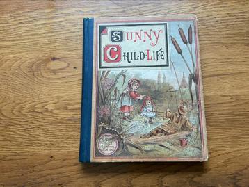Antiek bijzonder Sunny Child -Life kinder boek beschikbaar voor biedingen