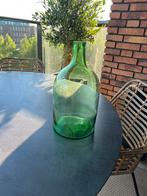 Mooie grote glazen vaas in de kleur groen*Nieuw*BLIKVANGER, Nieuw, Ophalen of Verzenden, Glas, Minder dan 50 cm