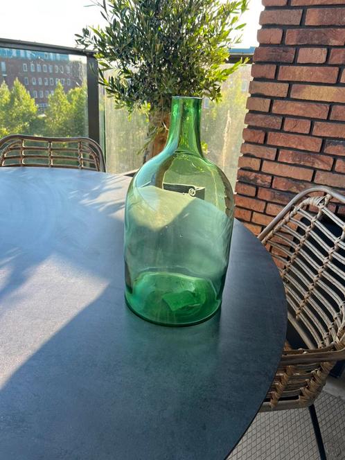 Mooie grote glazen vaas in de kleur groen*Nieuw*BLIKVANGER, Huis en Inrichting, Woonaccessoires | Vazen, Nieuw, Groen, Minder dan 50 cm