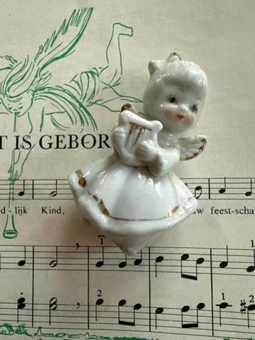 Vintage Lefton/Napco Engel met Harp beschikbaar voor biedingen