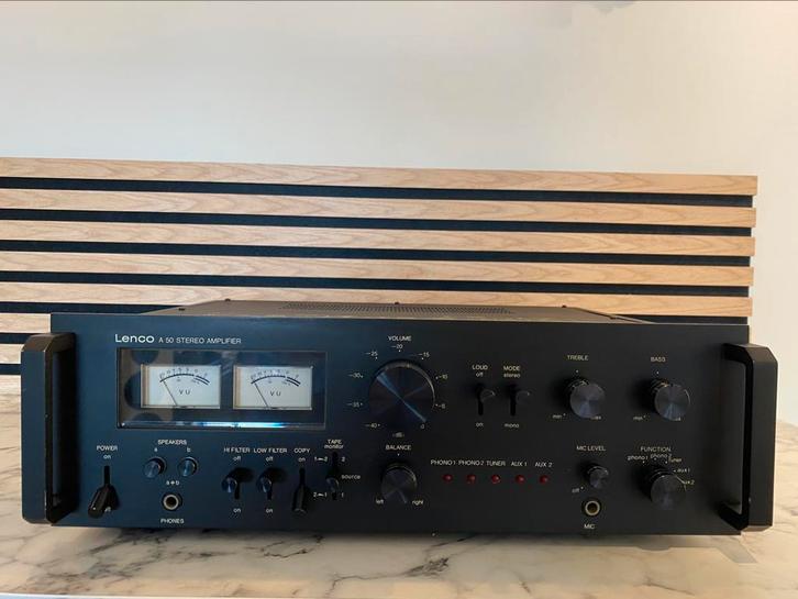 Lenco A 50, gereviseerd, mooie staat, met garantie, Audio, Tv en Foto, Versterkers en Receivers, Zo goed als nieuw, Stereo, Overige merken