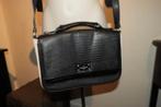 Pauls Boutique London schoudertas leer zwart wit Als nieuw, Sieraden, Tassen en Uiterlijk, Tassen | Damestassen, Verzenden, Zo goed als nieuw