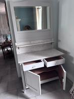Vintage was/kap commode, Ophalen, Gebruikt, 50 tot 70 cm, 105 cm of meer
