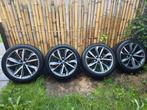 Originele Audi 21 inch velgen + Continental banden | 5x112, Auto-onderdelen, Banden en Velgen, Gebruikt, 285 mm, Banden en Velgen