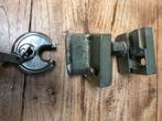 Koppelingslot mewaho type T250 incl. Abus discusslot, Ophalen of Verzenden, Zo goed als nieuw