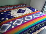 ACTIE!Alpaca wol deken sprei plaid kleed Equador ruit design, Ophalen of Verzenden, Nieuw