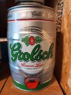 Grolsch Premium Lager 5 liter Bier Blik Vaatje (leeg) 01, Ophalen of Verzenden, Zo goed als nieuw, Overige typen, Grolsch