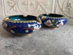 Vintage Cloisonné Asbakken Set van 2, Ophalen of Verzenden