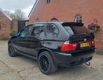 BMW X5 3.0 I AUT 2002 Zwart, Auto's, BMW, Automaat, Zwart, Vierwielaandrijving, Particulier