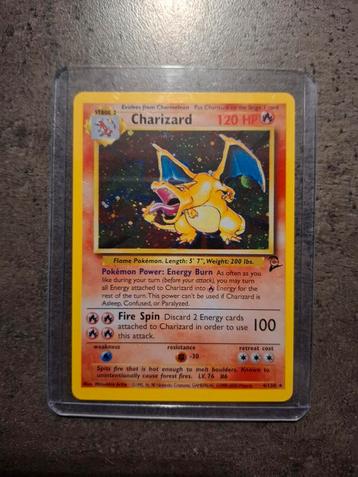 Charizard #4 Base Set - Pokémonkaart beschikbaar voor biedingen
