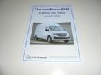 leaflet Maxus EV80 bestelwagen  2018, Verzenden, Gelezen, Overige merken