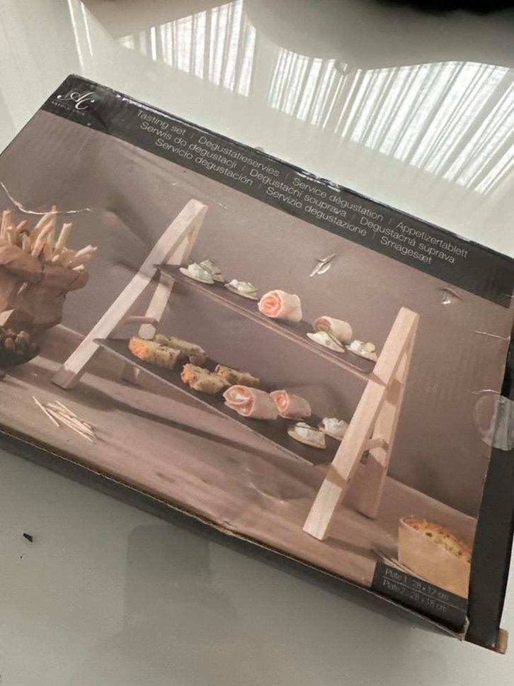 Tasting Set - Nieuw voor Thuisborrel, Huis en Inrichting, Woonaccessoires | Etagères, Nieuw, Ophalen of Verzenden