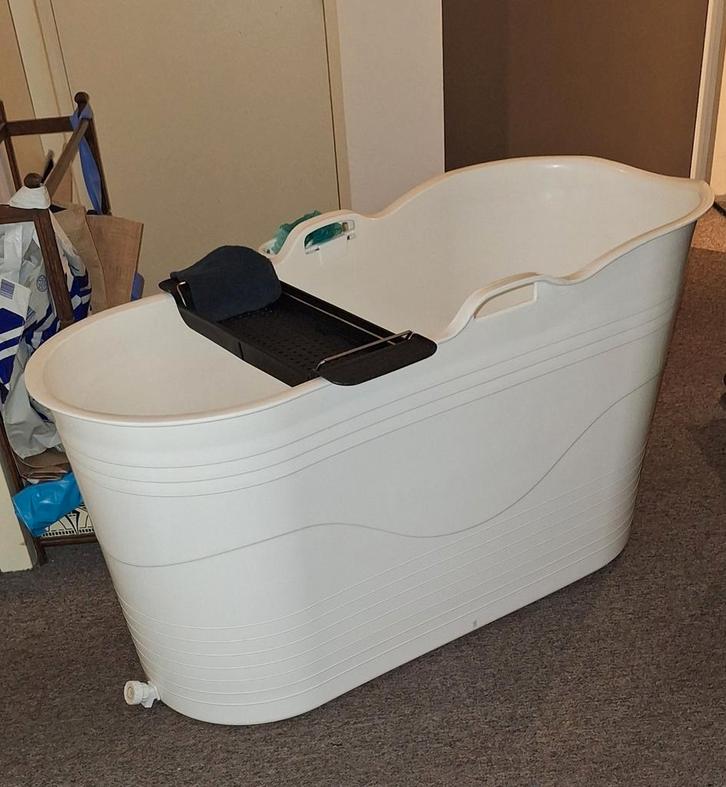 Bath Bucket XL, zitbad 120 lang, 50 breed, 60 hoog., Huis en Inrichting, Badkamer | Badkamermeubels, Zo goed als nieuw, Overige typen