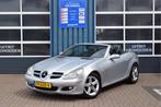 Mercedes-Benz SLK 200 K. Zwart leer Lichtmetalen velgen, Auto's, 65 €/maand, Achterwielaandrijving, Gebruikt, Zwart