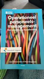 Fons Koopmans - Operationeel personeelsmanagement, Boeken, Ophalen of Verzenden, Zo goed als nieuw, Fons Koopmans; Irene Schoemakers