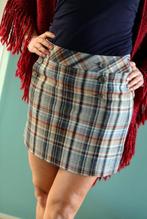 Geruit rokje The Sting mt 36, Blauw, Ophalen of Verzenden, Zo goed als nieuw, Maat 36 (S)