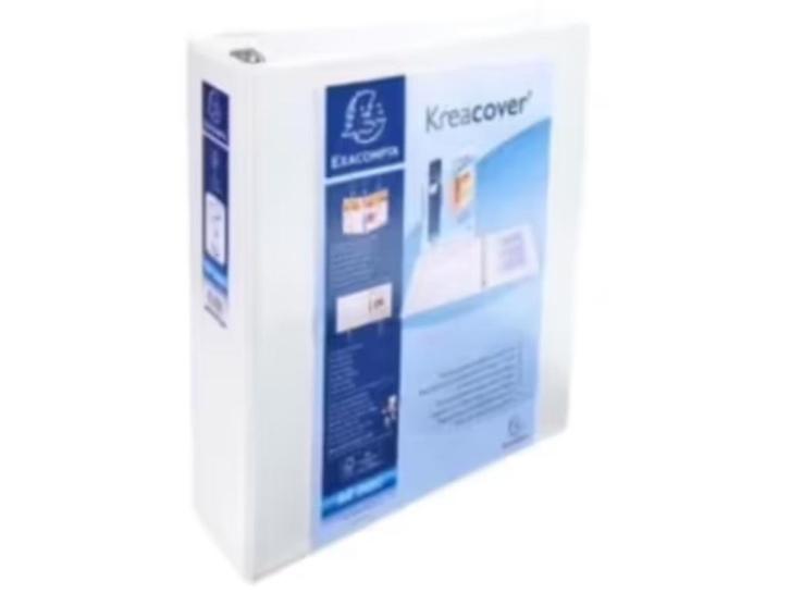 Kreacover Ringband PP met 4 D-ringen van 60mm - A4 maxi, Diversen, Bureau-accessoires, Nieuw, Ophalen of Verzenden