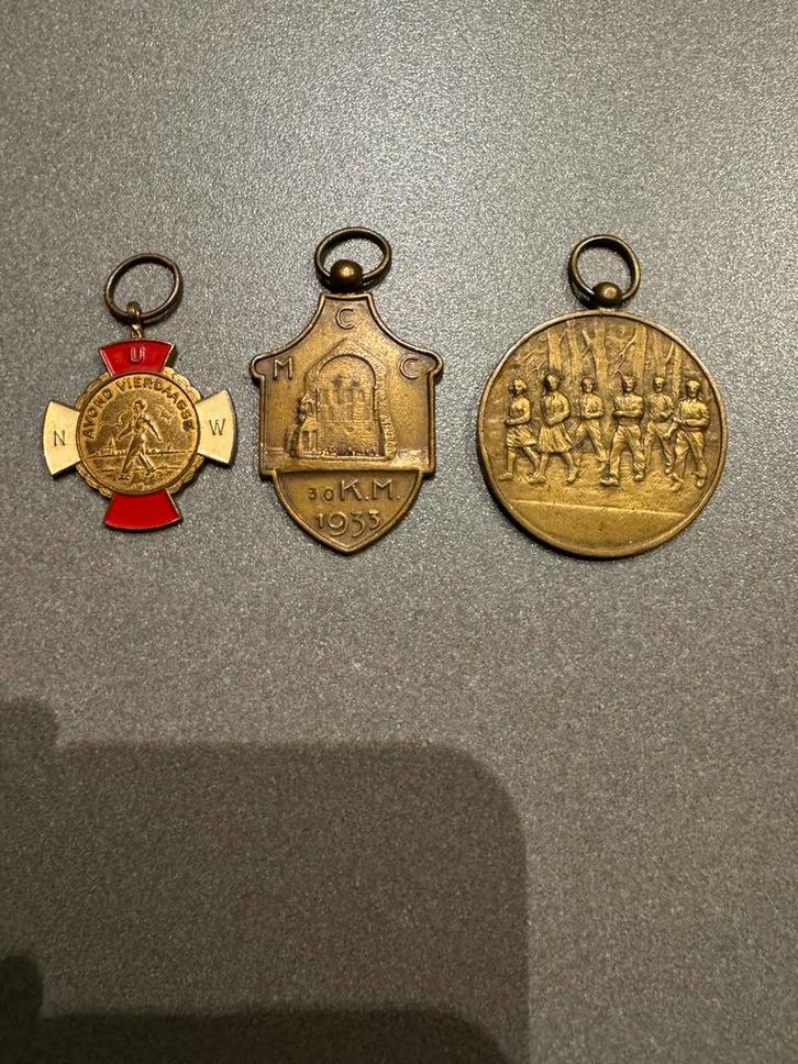 Nijmeegse Vierdaagse Medaille Antieke Sportmedaille, Postzegels en Munten, Penningen en Medailles, Overige materialen, Ophalen of Verzenden