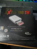 Extreme IV CompactFlash 4GB Card with FireWire Reader Bund, Ophalen of Verzenden, Zo goed als nieuw, SanDisk, Fotocamera