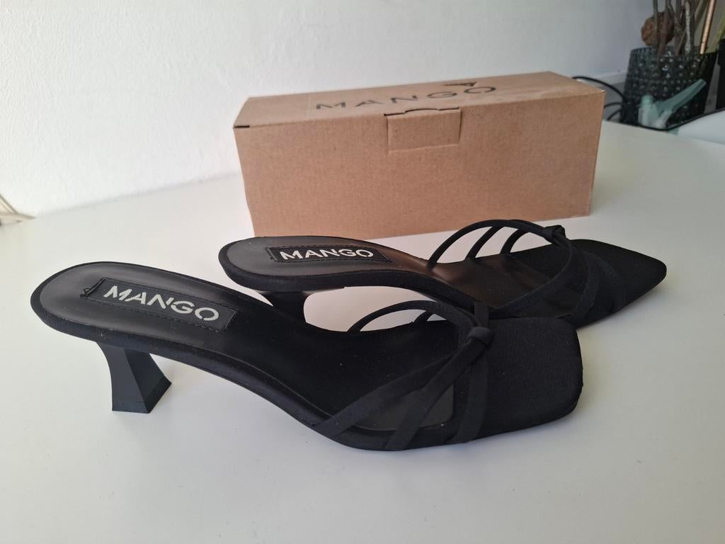 Elegante Mango Hakken - Zwart, Kleding | Dames, Schoenen, Pumps, Mango, Zwart, Ophalen of Verzenden