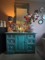 Vintage Dressoir Erg Leuk Bijzondere Kleur!, Huis en Inrichting, Ophalen, Gebruikt, 150 tot 200 cm, Vintage