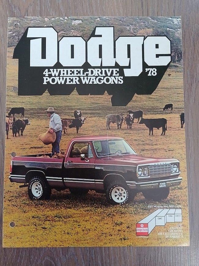 Dodge 4x4 4 Wheel drive 1978, Ophalen of Verzenden, Zo goed als nieuw, Overige merken
