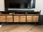 Dutchbone tv meubel Sideboard Sol en kast Iron Shelf, Zo goed als nieuw, Ophalen