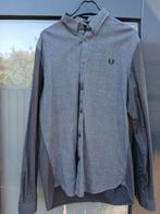 Fred Perry overhemd blouse, Ophalen of Verzenden, Zo goed als nieuw, Grijs