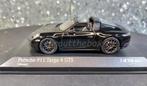 Porsche 911 Targa 4 GTS 2021 zwart 1/43 Minichamps Mi096, Hobby en Vrije tijd, Modelauto's | 1:43, Nieuw, MiniChamps, Auto, Verzenden