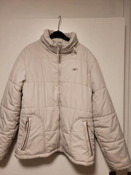 Reebok Vintage tussenjas, donsjack maat XS, Kleding | Dames, Jassen | Winter, Gedragen, Maat 34 (XS) of kleiner, Wit, Ophalen of Verzenden