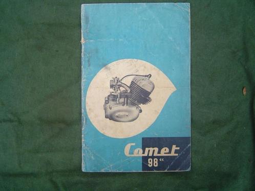COMET 98 cc le Poulain 1954, Motoren, Handleidingen en Instructieboekjes, Overige merken, Ophalen of Verzenden