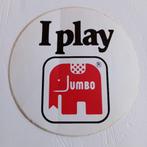 Sticker.  I PLAY Jumbo., Verzamelen, Ophalen of Verzenden, Zo goed als nieuw