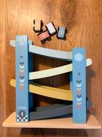 Little Dutch rollerbaan autobaan blauw, Kinderen en Baby's, Speelgoed | Houten speelgoed, Ophalen, Gebruikt