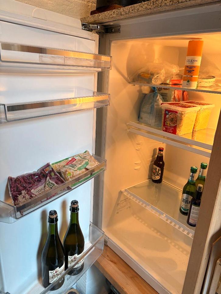 Siemens inbouw koelkast, Witgoed en Apparatuur, Koelkasten en IJskasten, Gebruikt, Zonder vriesvak, 75 tot 100 liter, 85 tot 120 cm