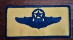 Vliegerwing USAF patch, Ophalen of Verzenden, Patch, Badge of Embleem
