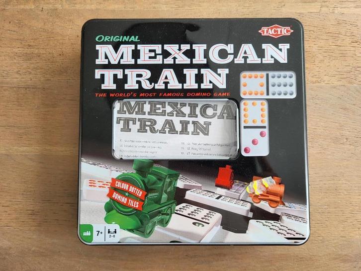 spel Mexican train zgan!, Hobby en Vrije tijd, Gezelschapsspellen | Bordspellen, Zo goed als nieuw, Een of twee spelers, Drie of vier spelers