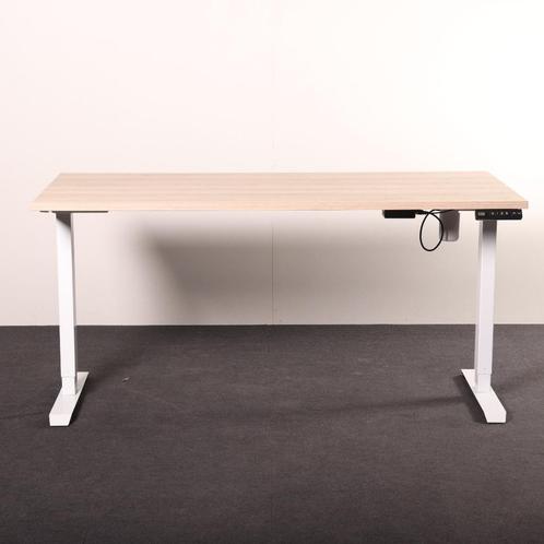 RM1 Elektrisch bureau zit/sta 160x80cm nieuw blad 70-115cm, Huis en Inrichting, Bureaus, Gebruikt, Stabureau, Elektrisch, In hoogte verstelbaar